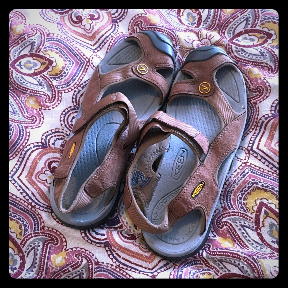 Keen hiking sandals with Vibram soles